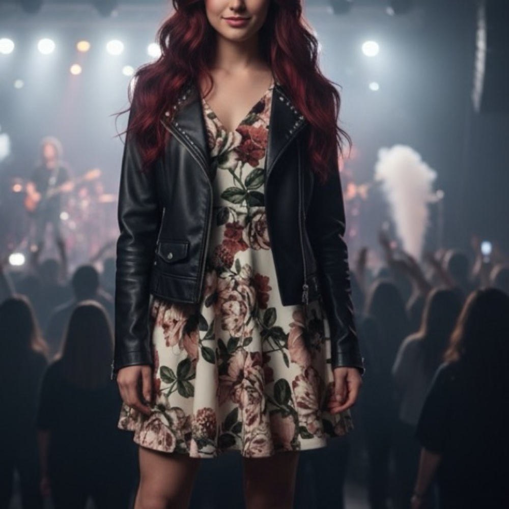 Dainty Hooligan Floral Skater Dress